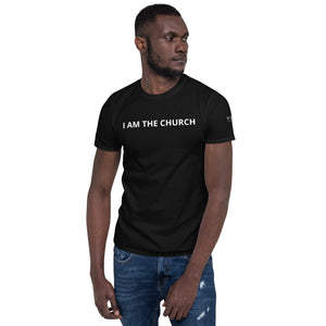 "I AM THE CHURCH" Men's Short-Sleeve T-Shirt