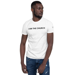 "I AM THE CHURCH" Men's Short-Sleeve T-Shirt