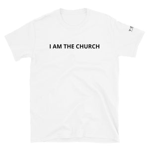 "I AM THE CHURCH" Men's Short-Sleeve T-Shirt